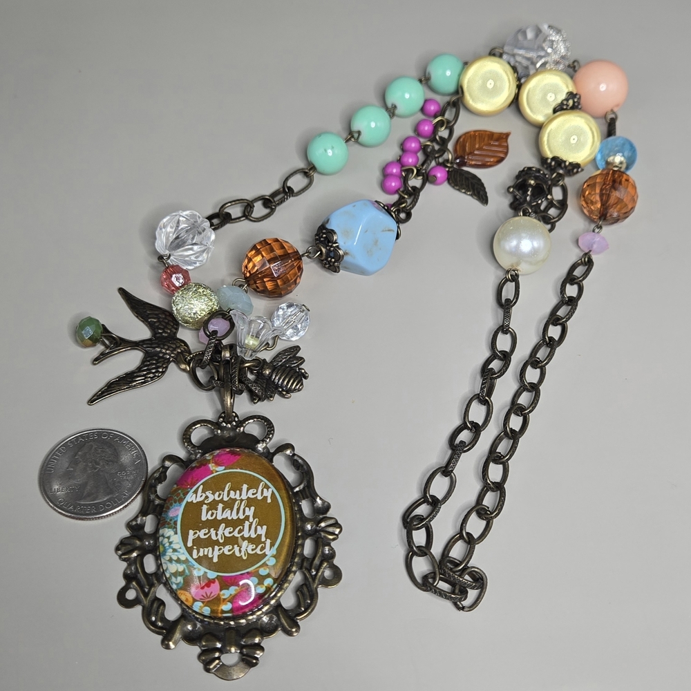 Plunder Multicolor Statement Necklace - image 2